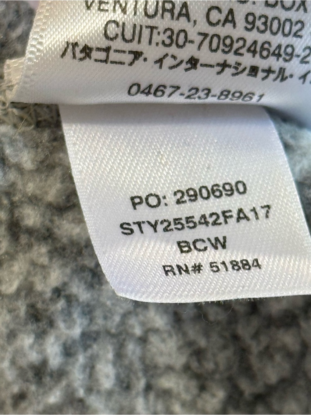 Patagonia Women’s Gray Better Sweater Worn Wear Full Zip Sweater L - Picture 8 of 8